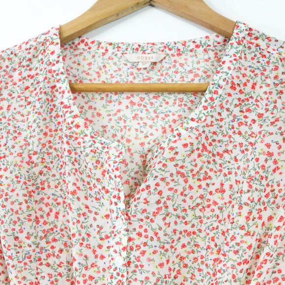 *Guess Floral Embroidered Blouse - Picture 7 of 8